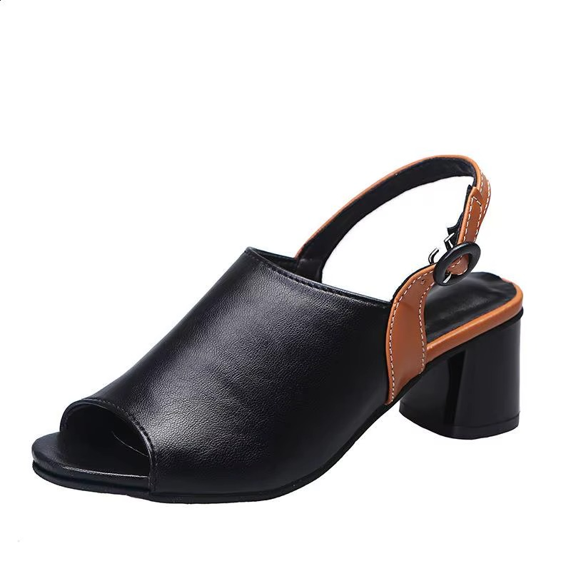 Margot – Women's Comfort Sandals - Black - 35
