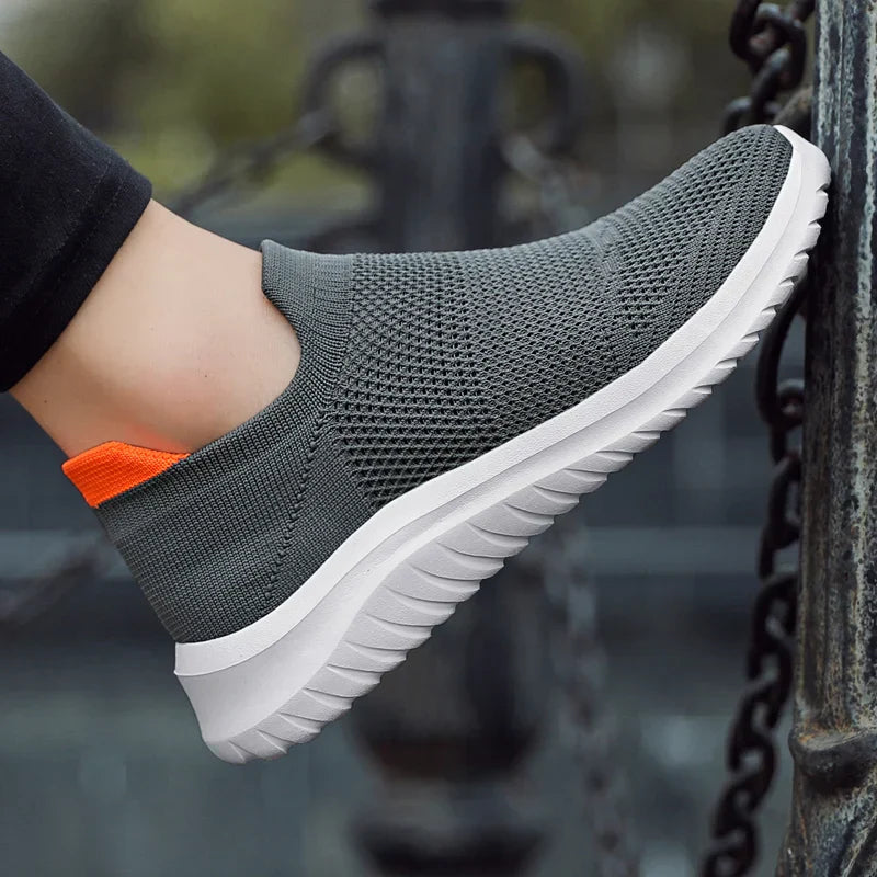 SportWalk – Comfort Sports Trainers - Black/White - 38