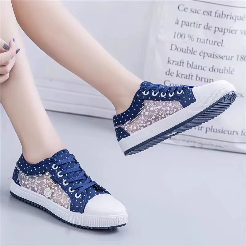 Floratta – Comfort Trainers - Blue - 37