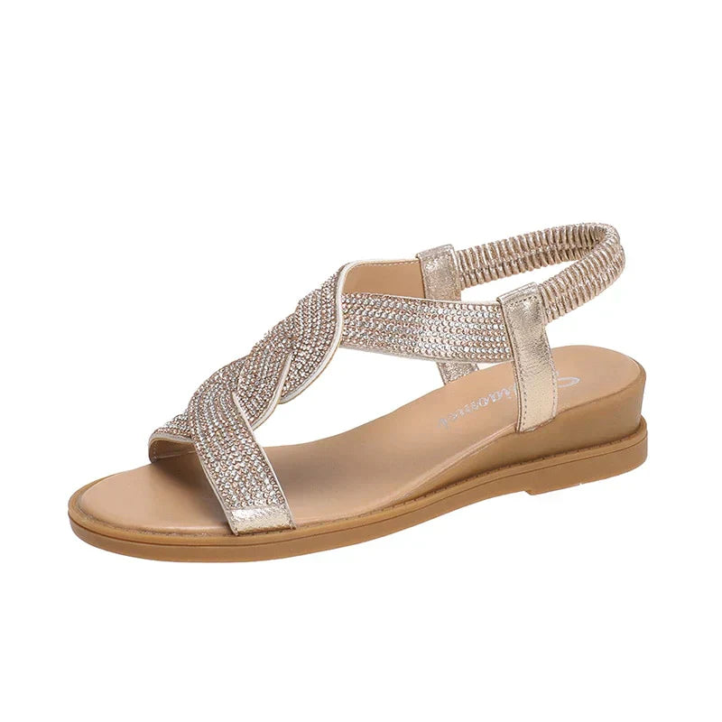 Jasmine – Women's Comfort Sandals - Gold - 35