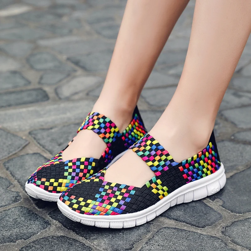 TopFlex – Women's Comfort Sandals - Black/Multicolour - 36