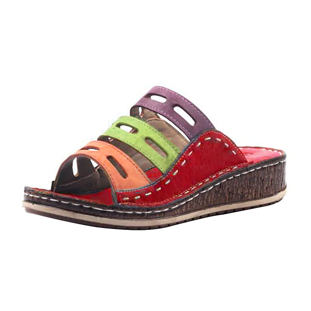 Luna – Women's Comfort Sandals - White - 42