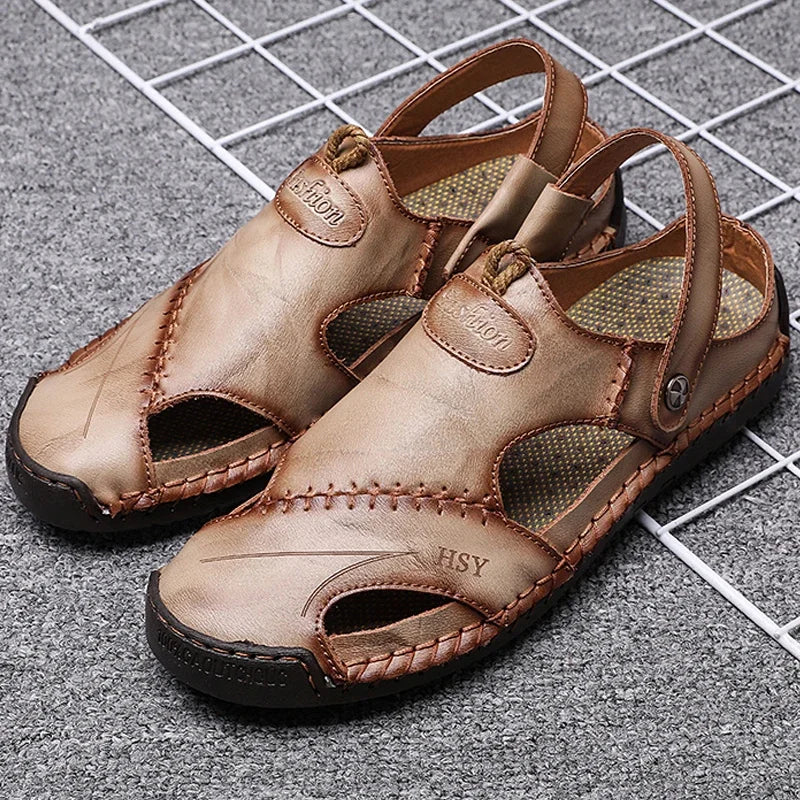 Gladiator – Women's Comfort Sandals - Brown - 46