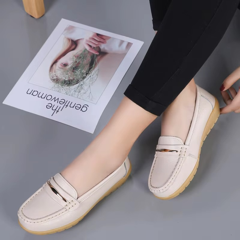 Vittorio – Comfort Loafers - Beige - 36
