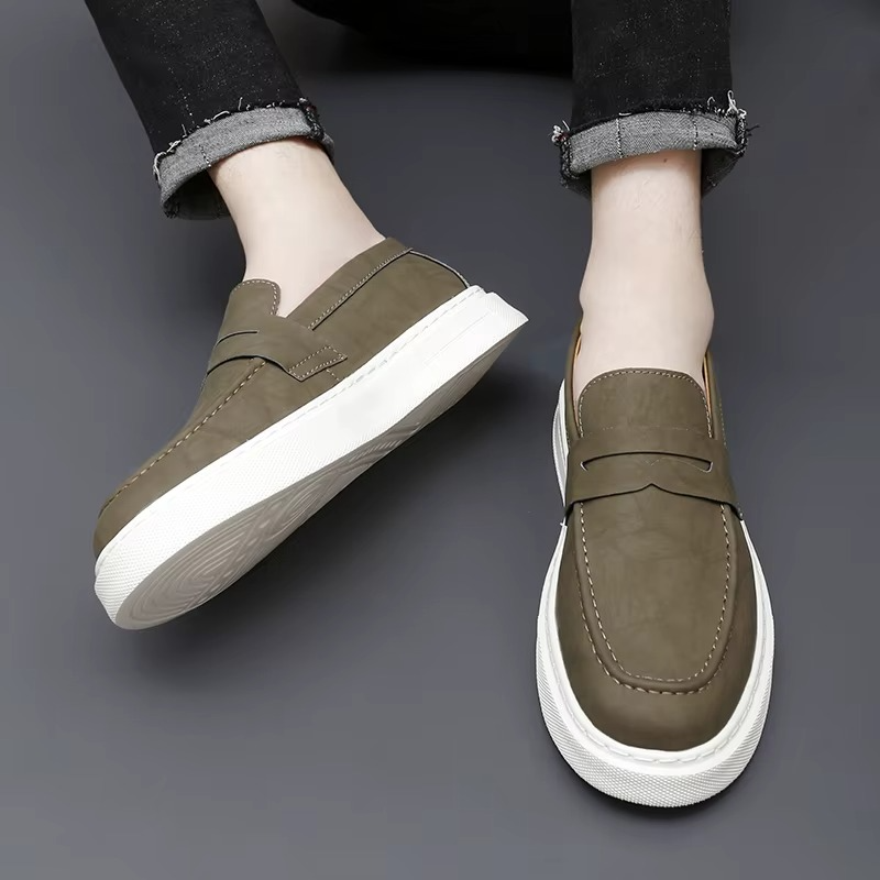 Vita – Comfort Loafers - Olive Brown - 39