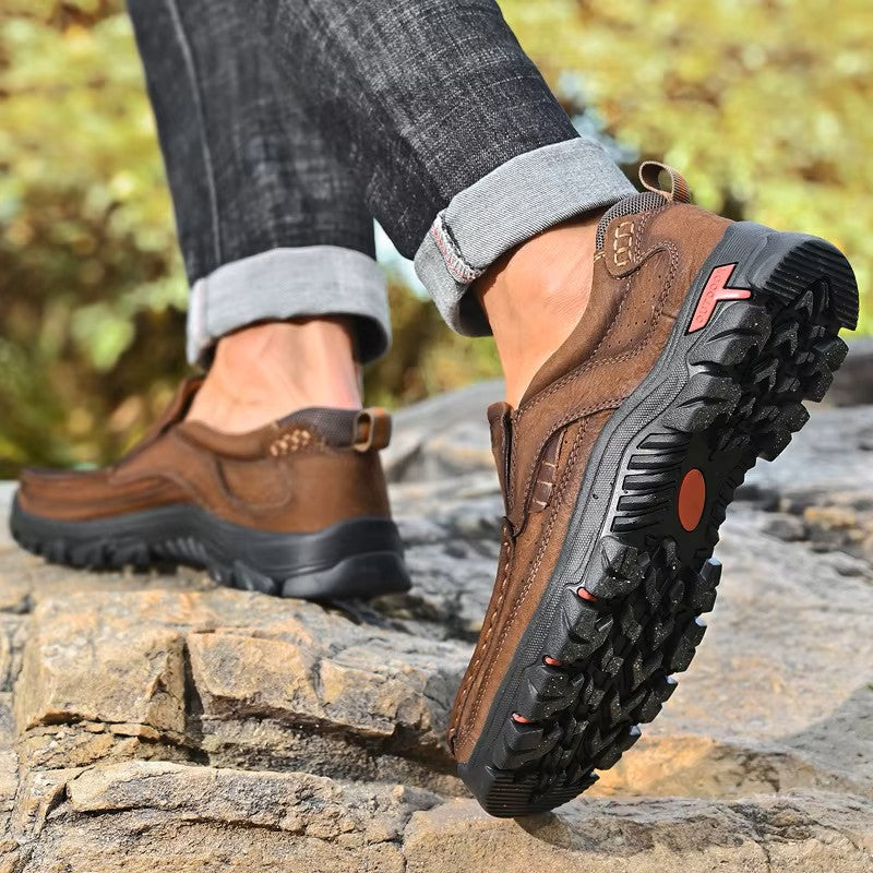 Horus – Comfort Shoes - Dark Brown - 39