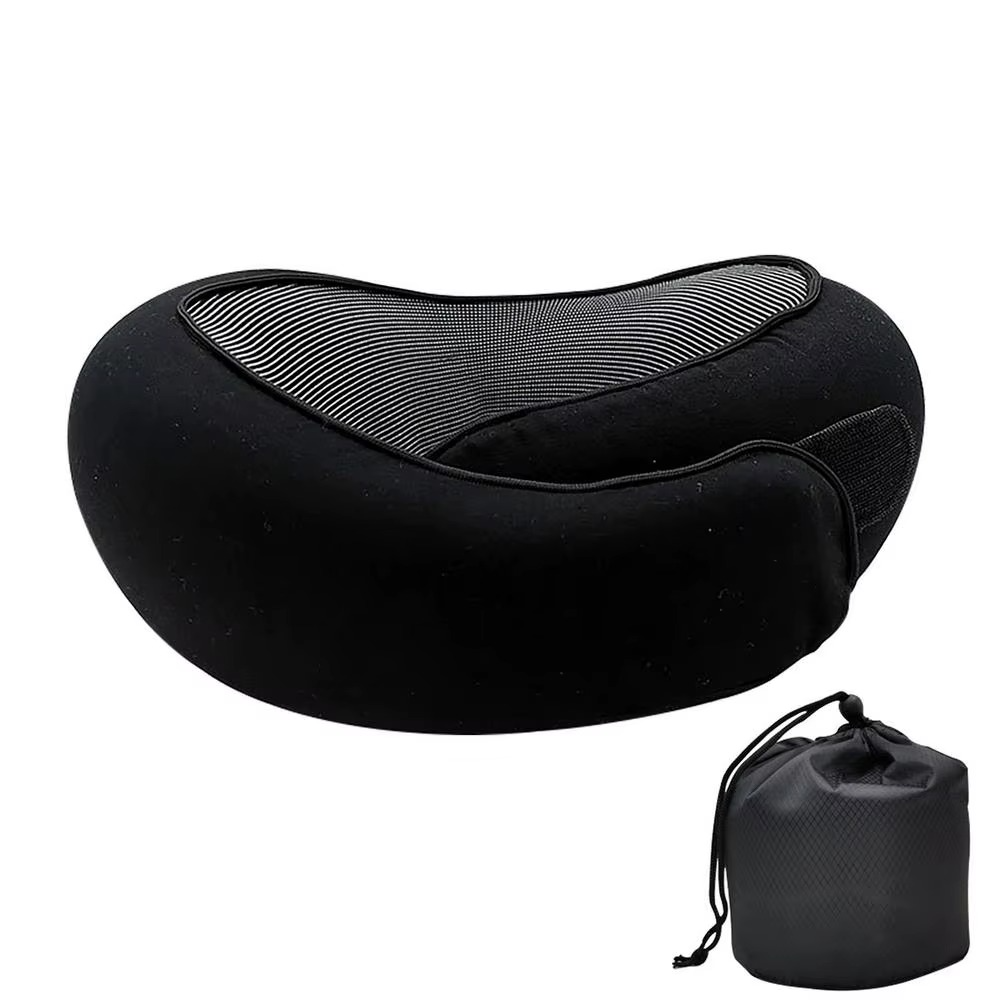 DreamComfort – Ergonomic Neck Pillow - Black