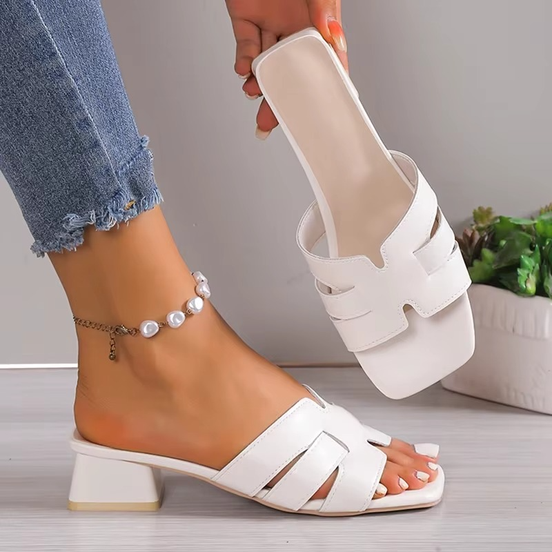 Mila – Women's Comfort Sandals - White - 41