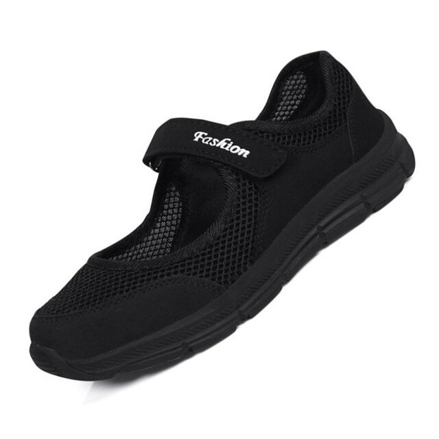 Fashion Slim – Comfort Trainers - Black - 43