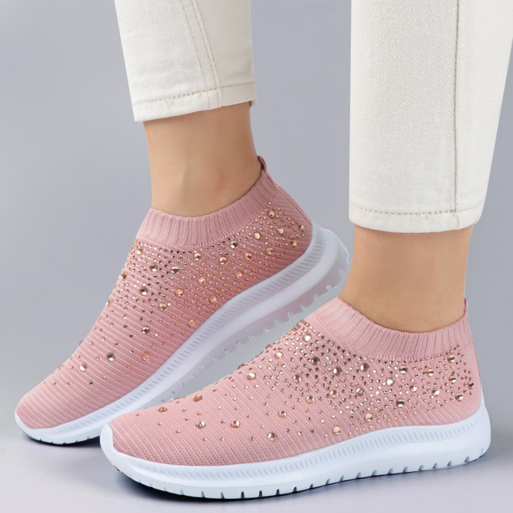 Star – Women's Comfort Trainers - White - 38