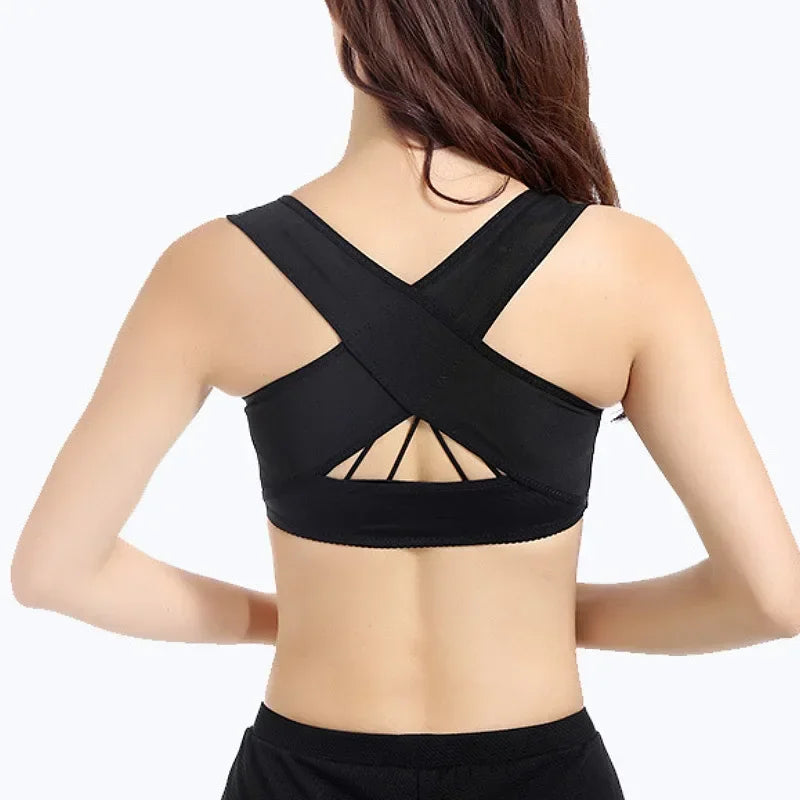Women's Adjustable Back Support - Black - 2XL