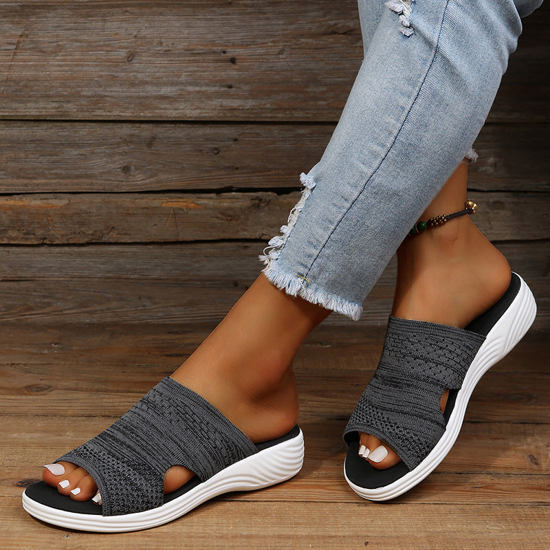 BellaComfort – Women's Comfort Sandals - Blue - 37