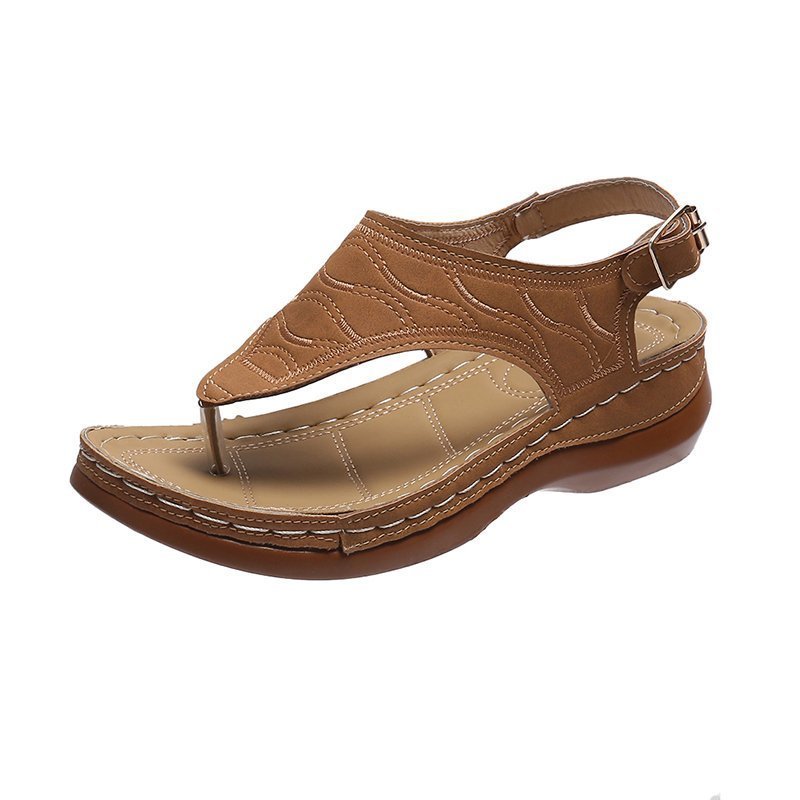 Siena – Women's Comfort Sandals - Brown - 35