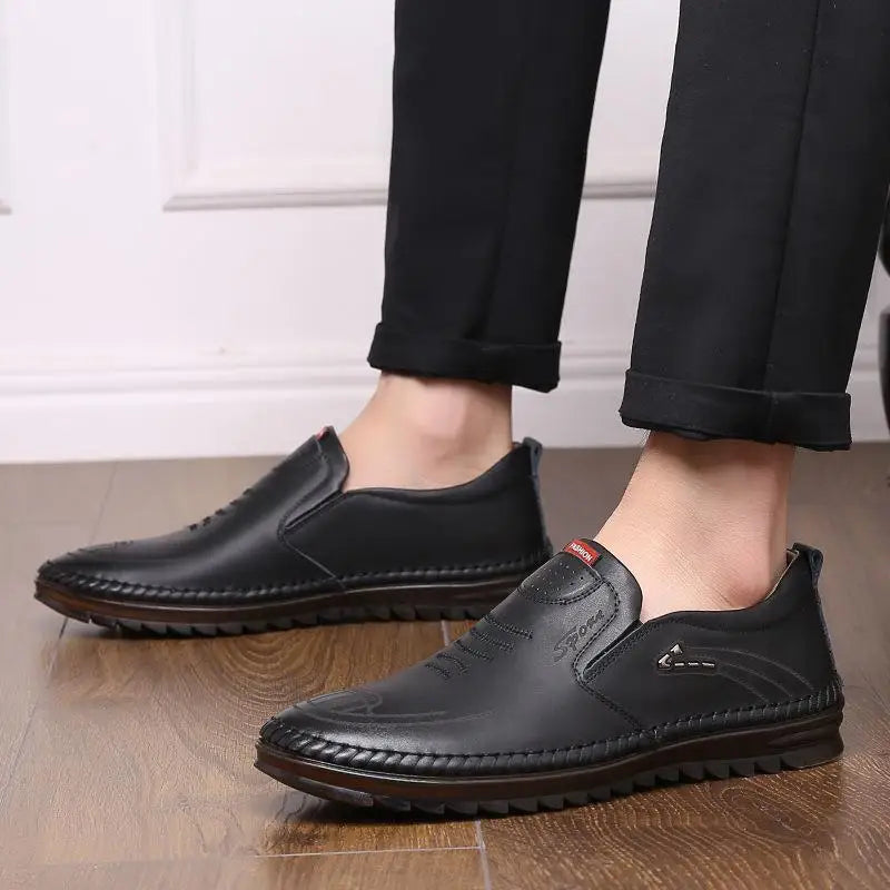 Italian Shoes1 – Men's Comfort Shoes - Black - 41