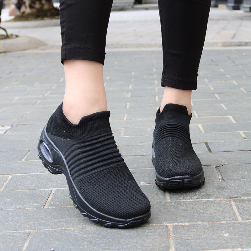 Air Comfort – Comfort Trainers - Black/Grey - 39