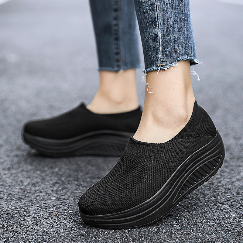 VaduzPro – Women's Comfort Trainers - Black/Red - 40