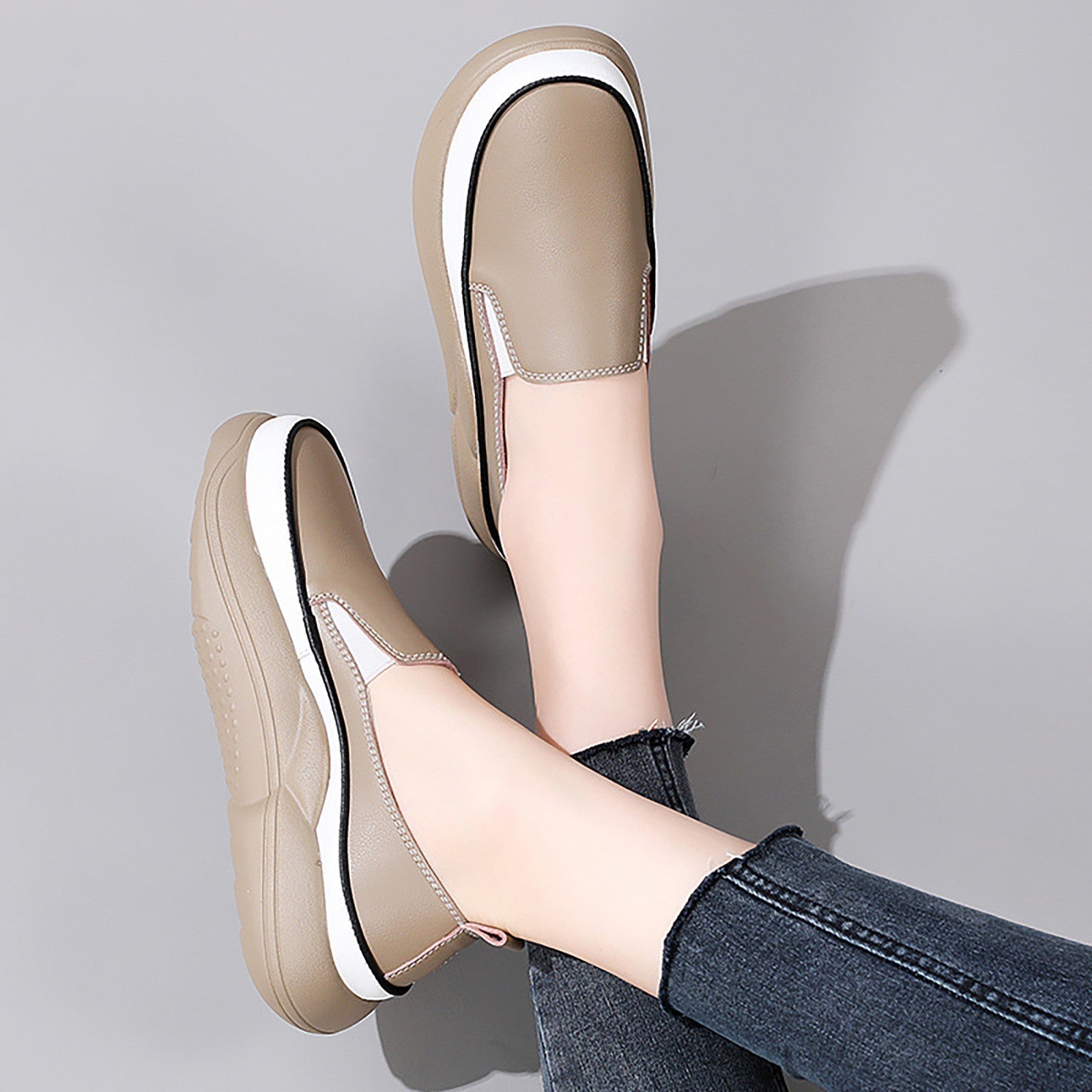 Aurora – Comfort Trainers - White - 40
