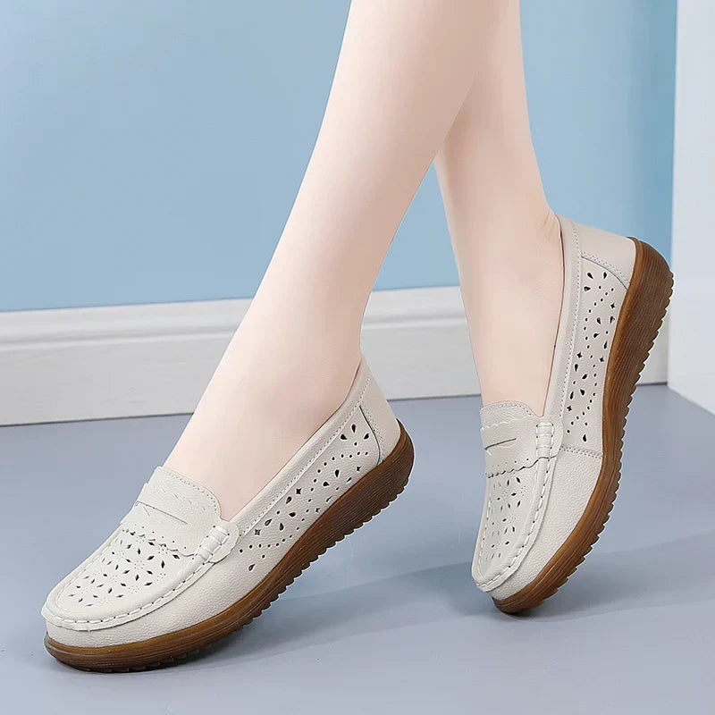 OrthoMotion – Comfort Loafers - Beige - 39