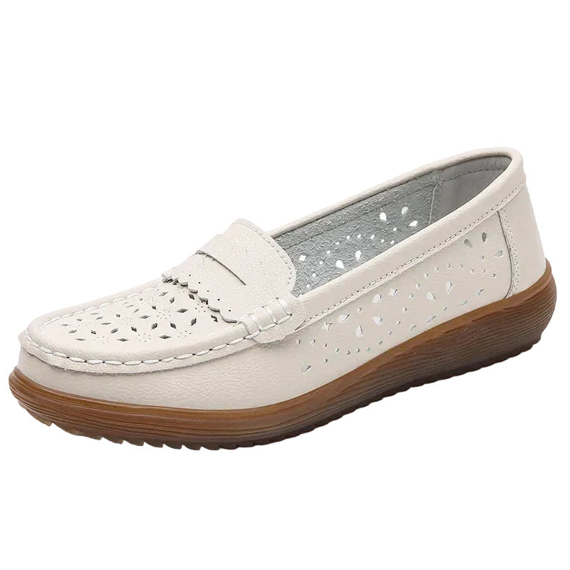 OrthoMotion – Comfort Loafers - Beige - 35