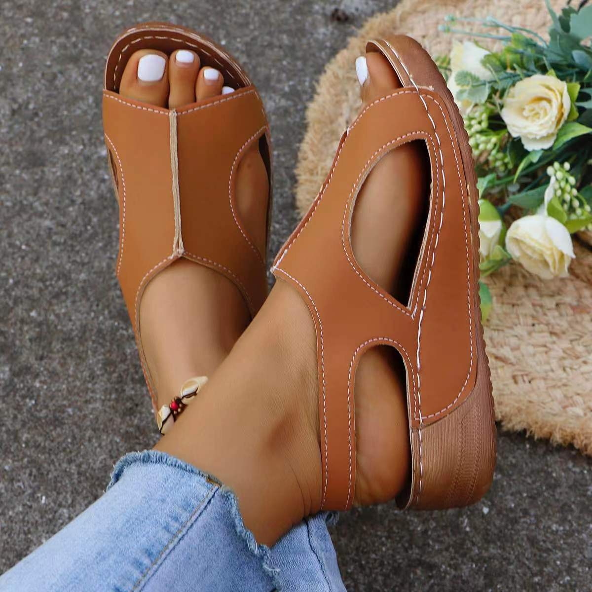 Vital – Women's Comfort Sandals - Black - 40