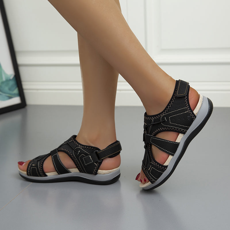 Lady – Women's Comfort Sandals - Black - 41