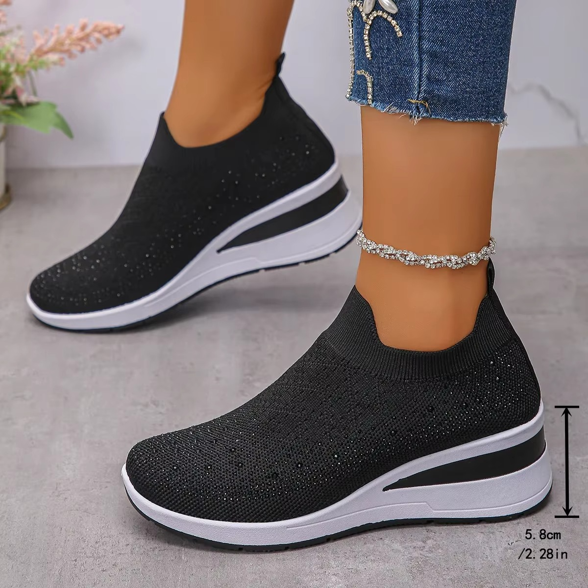 SoftLife – Comfort Trainers - Black - 37