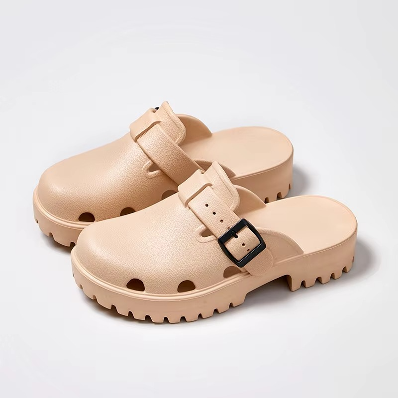 Garden – Women's Comfort Sandals - Beige - 36