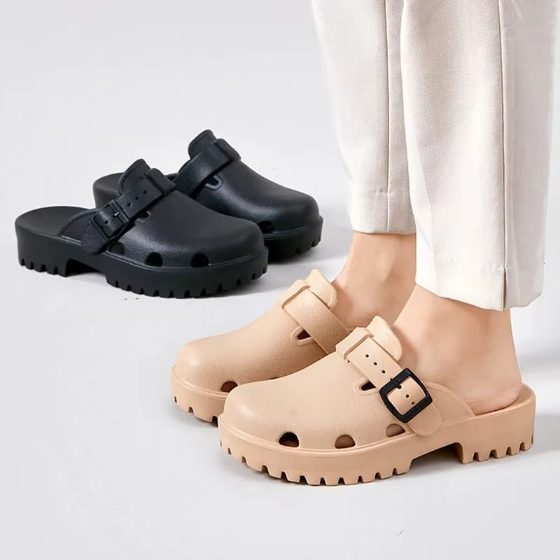 Garden – Women's Comfort Sandals - Black - 38