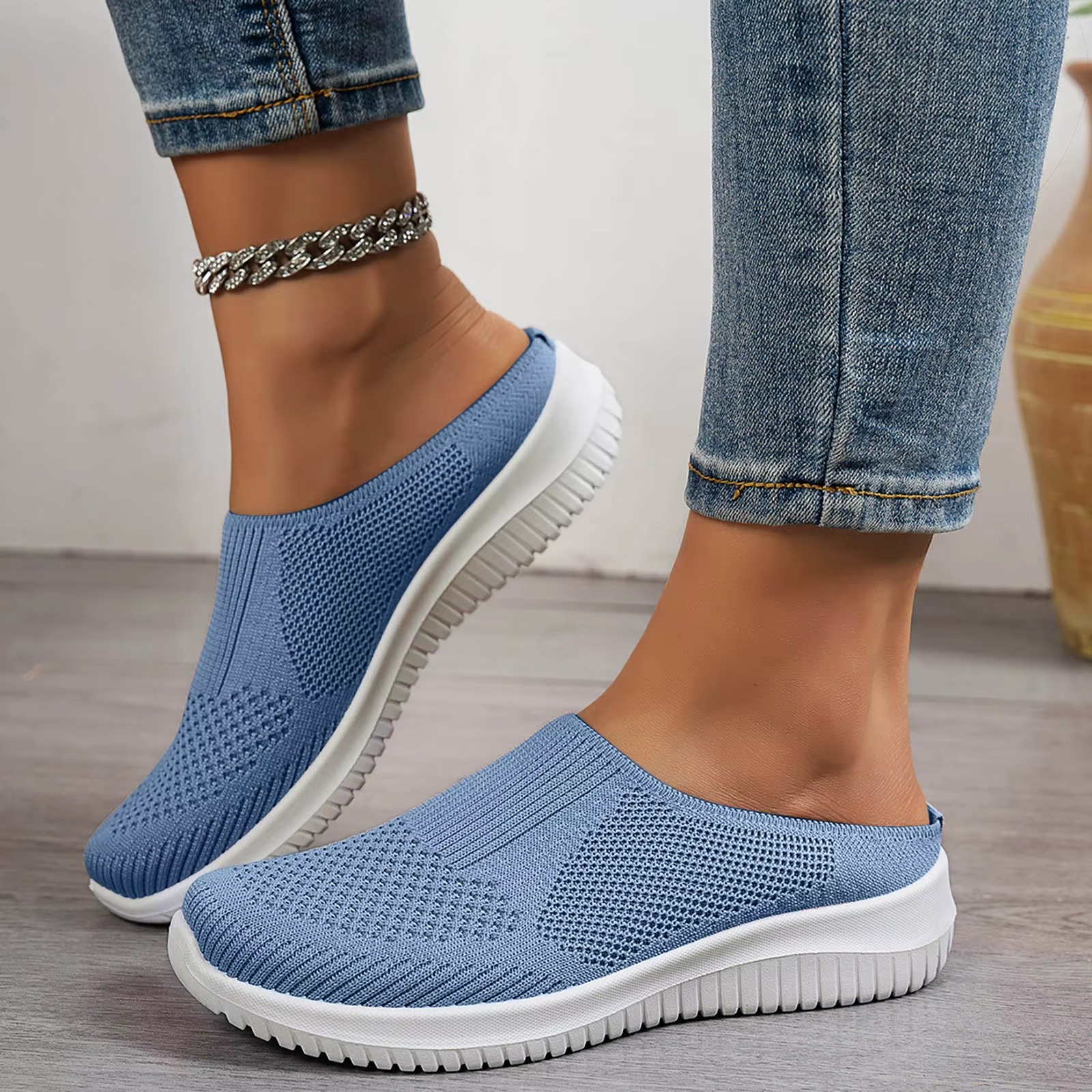 Stella – Comfort Trainers - Green - 37