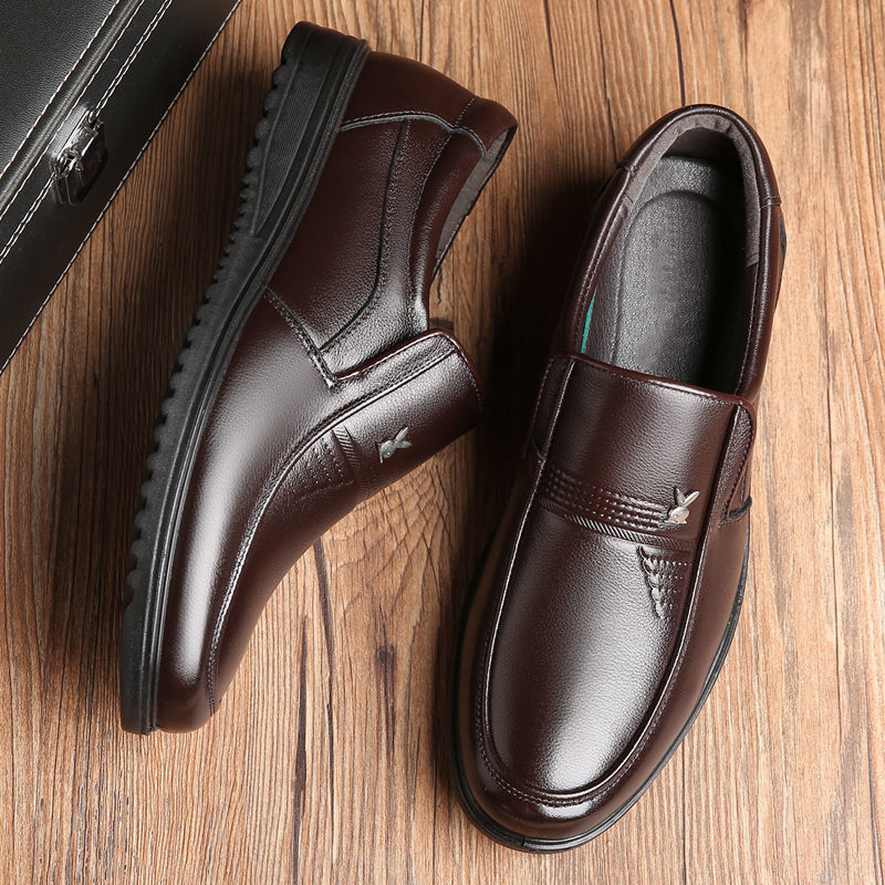OldClassic – Men's Comfort Shoes - Black - 40