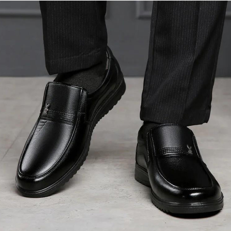 OldClassic – Men's Comfort Shoes - Black - 41
