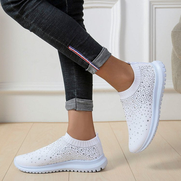 Star – Women's Comfort Trainers - White - 42
