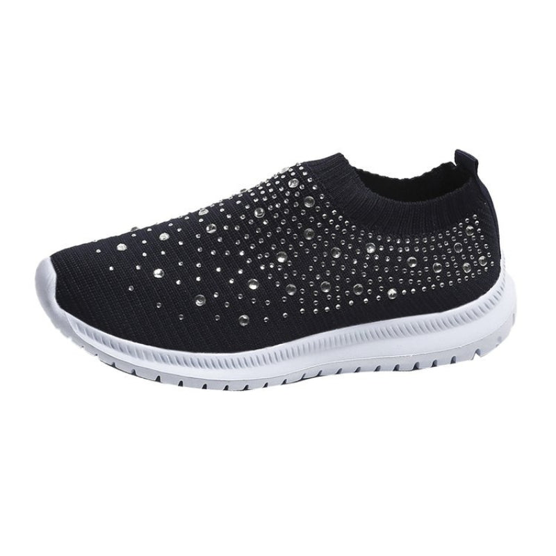 Star – Women's Comfort Trainers - Black - 35