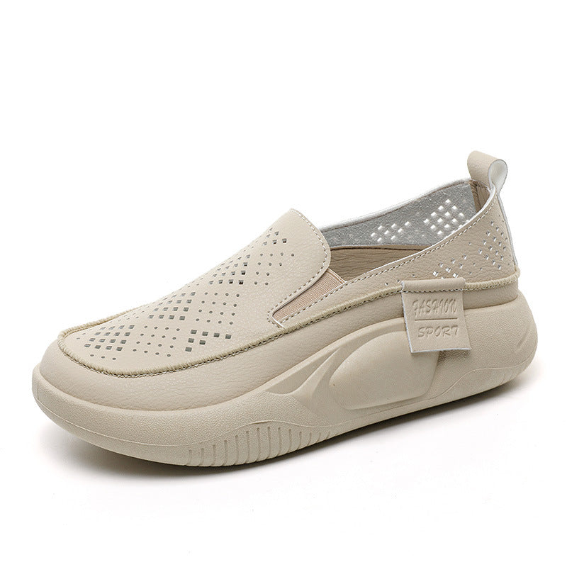 Glamour – Comfort Trainers - Beige - 35
