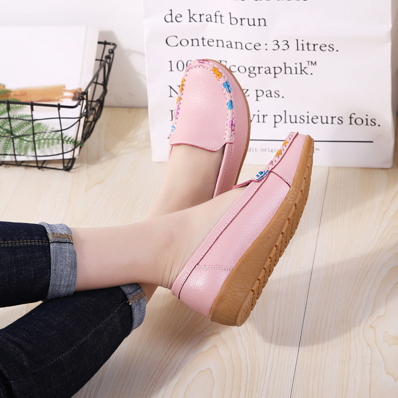 Floralis – Comfort Loafers - White - 38