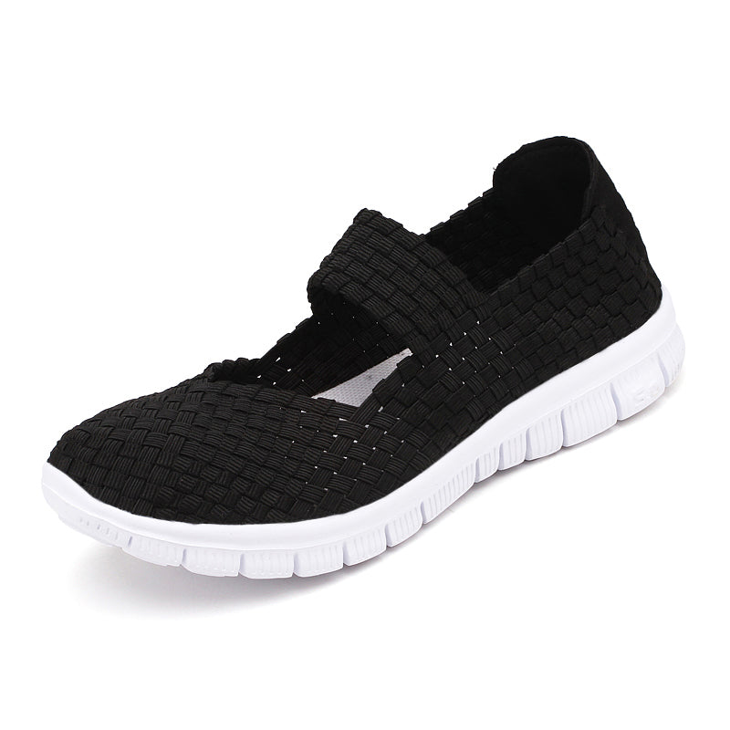 Star – Women's Comfort Trainers – Style 2 - Black - 35