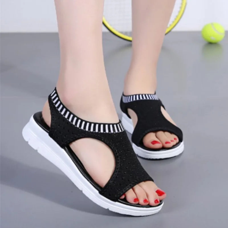 Roman – Women's Comfort Sandals - White - 41