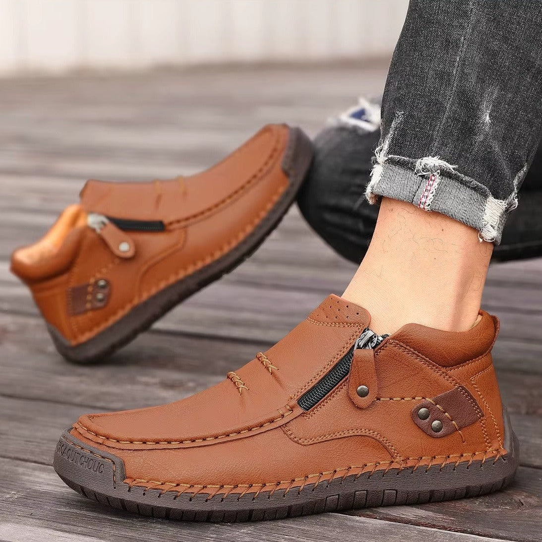 Magnus – Comfort Trainers - Brown - 37