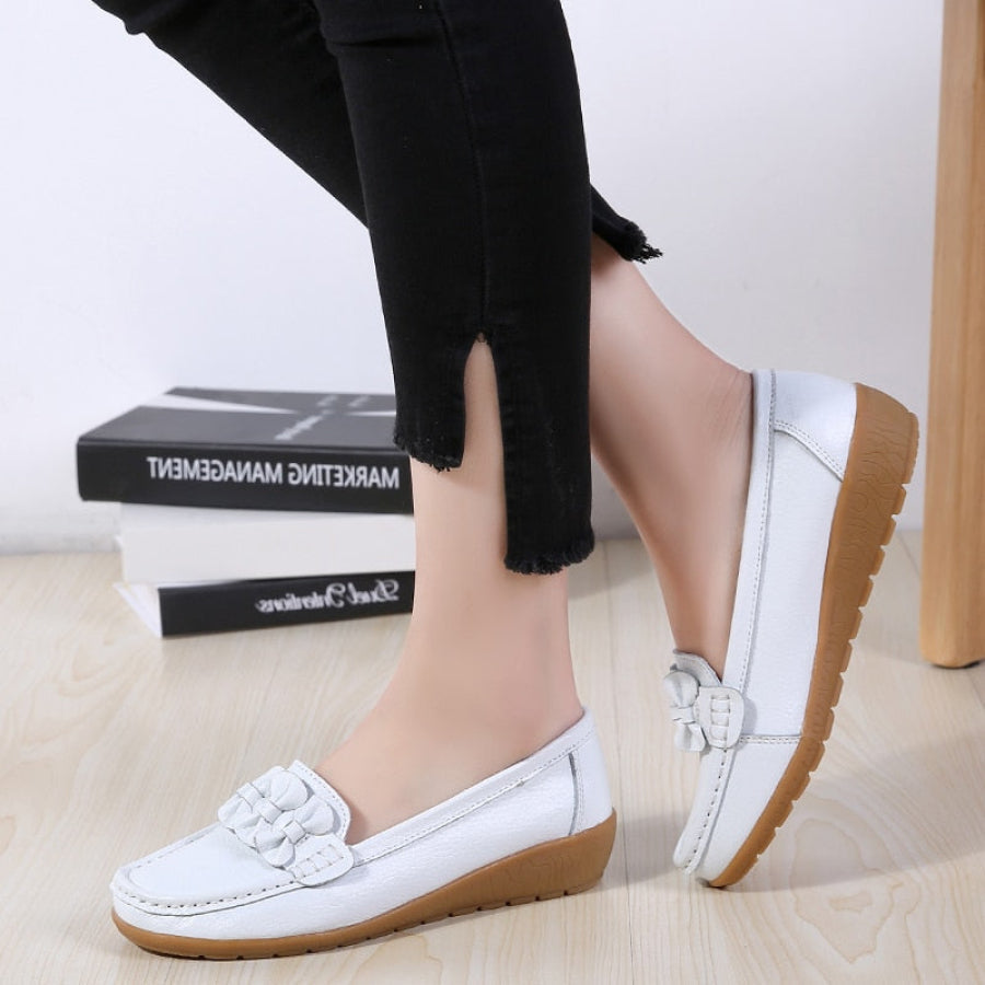 Light Step – Comfort Loafers - White - 36