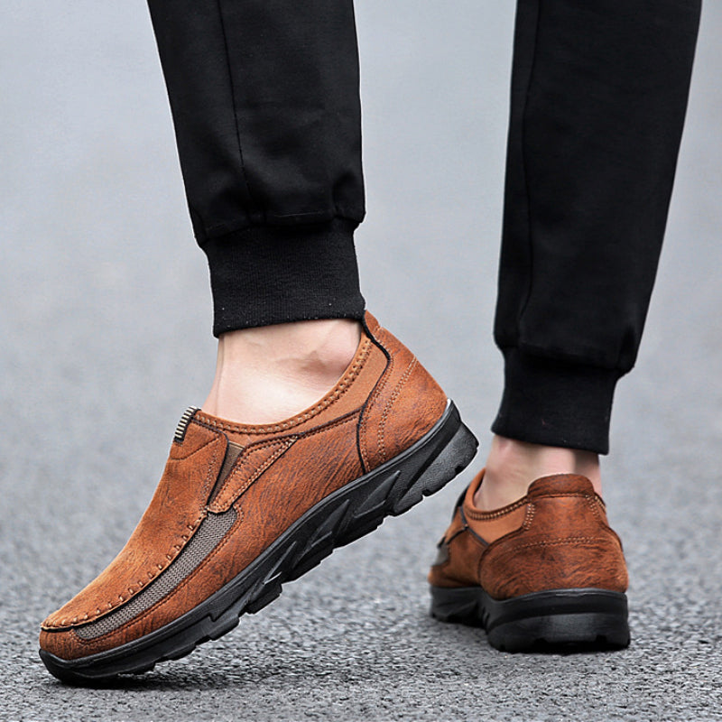 Winston Classic – Men's Comfort Trainers - Brown - 38