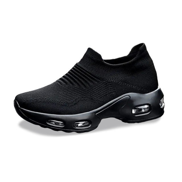 ultra Comfort – Women's Comfort Trainers - Black - 35