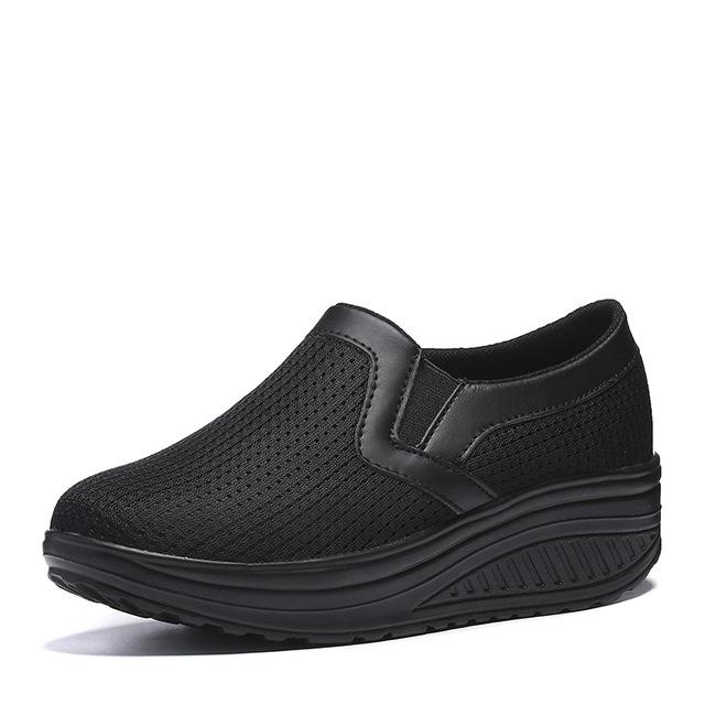OrthoFeet – Comfort Shoes - Black - 35