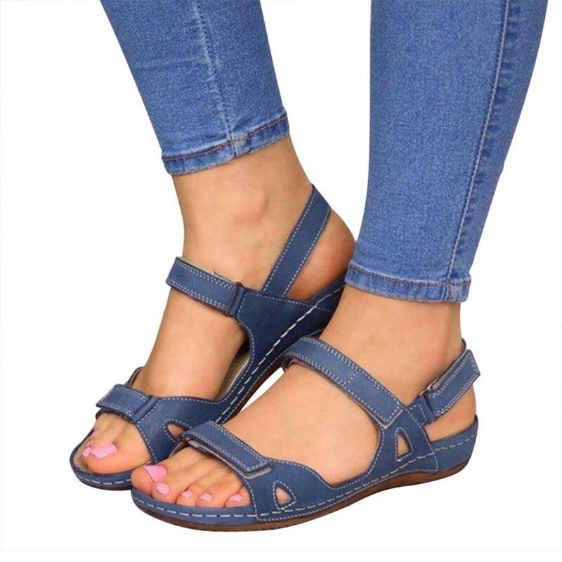 Women's Comfort Sandals - Blue - 38