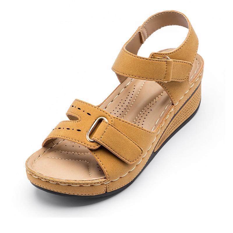 Bellaortho – Women's Comfort Sandals - Brown - 33