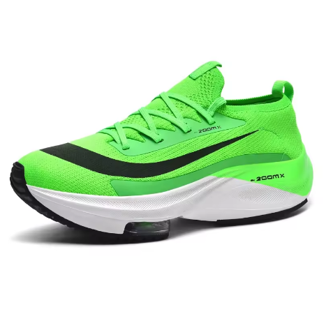 RunPro – Men's Comfort Trainers - White/Orange - 40