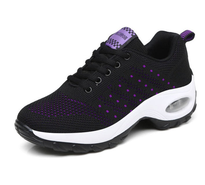 Air Fashion – Comfort Trainers - Grey/Pink - 35