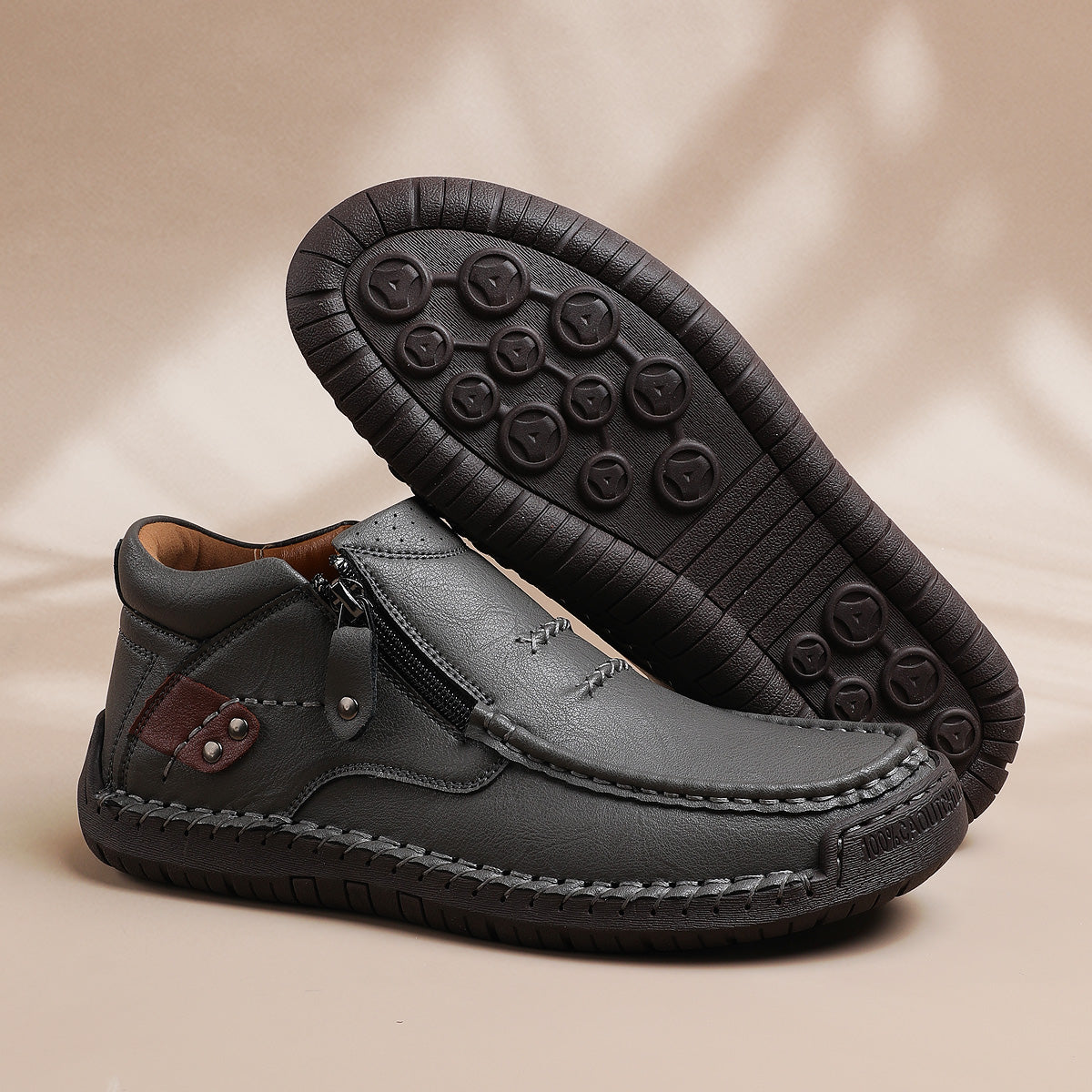 Magnus – Comfort Trainers - Brown - 43