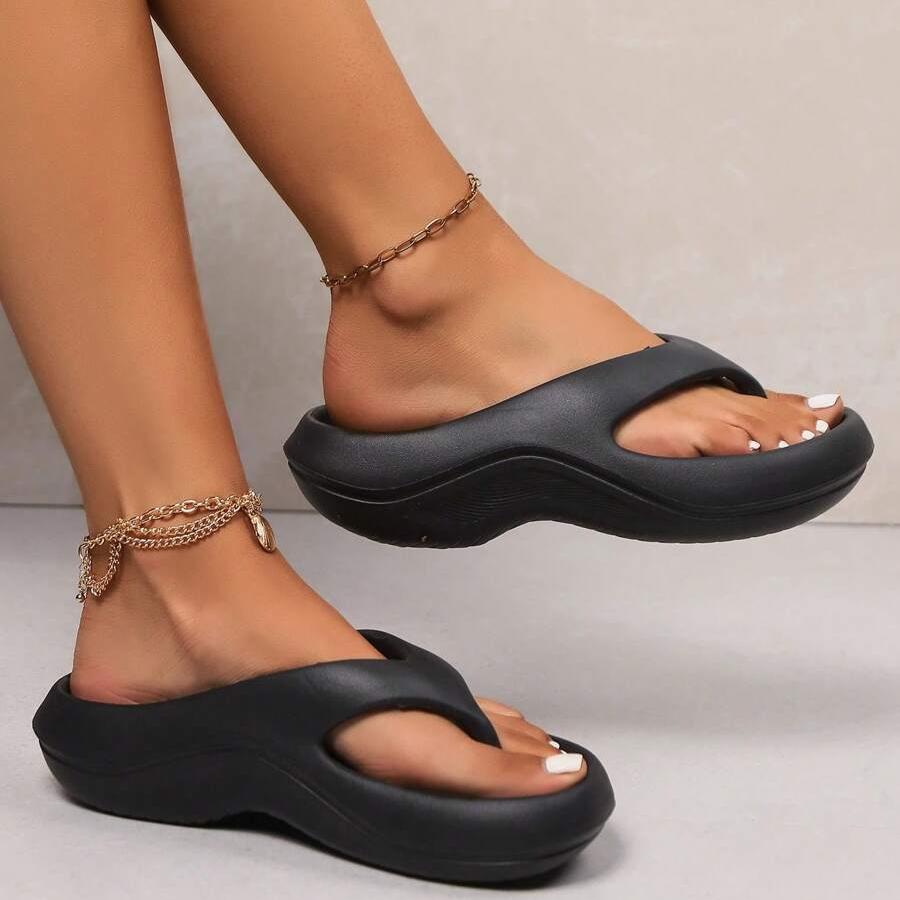 Relax – Women's Comfort Flip-Flops - Grey - 39