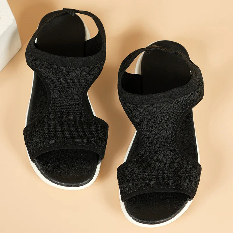 Lumin – Women's Comfort Sandals - Navy Blue - 42