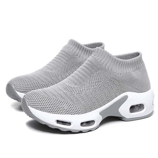 OrthoWalk – Comfort Trainers - Grey - 35